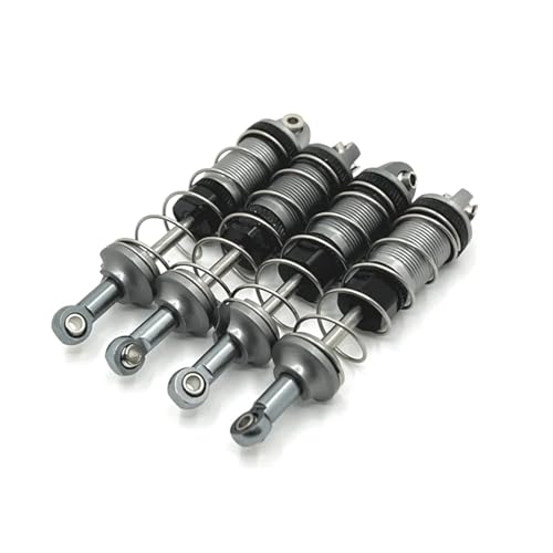 DAIHAOEE for MJX1/16 16207 16208 16209 16210 Hydraulische Stoßdämpfer, Modifikation Und Upgrade Zubehör Rc Zubehör(Titanium Color) von DAIHAOEE