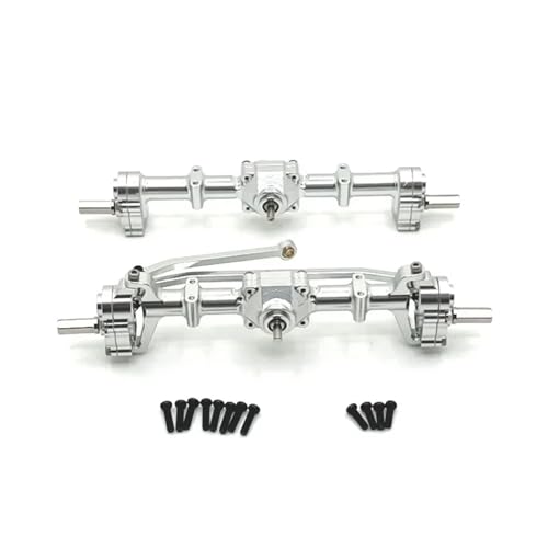 DAIHAOEE for MN82 LC79 MN78 D90 D91 D96 99S Metall Vorne Und Hinten Portal Achse 1/12 RC Auto Upgrade Teile Zubehör(White) von DAIHAOEE