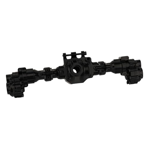 DAIHAOEE for TRX4 Aluminium Portal Vorne Mitte Hinterachse Gehäuse for 1/10 RC for Crawler TRX-4 for G500 Metall Upgrade Teile(Black Middle Axle 1p) von DAIHAOEE