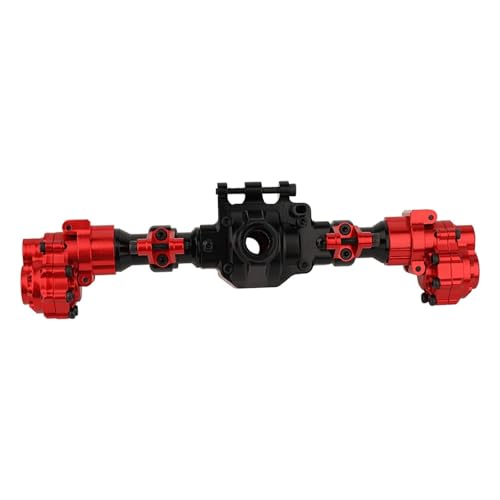 DAIHAOEE for TRX4 Aluminium Portal Vorne Mitte Hinterachse Gehäuse for 1/10 RC for Crawler TRX-4 for G500 Metall Upgrade Teile(Red Middle Axle 1p) von DAIHAOEE