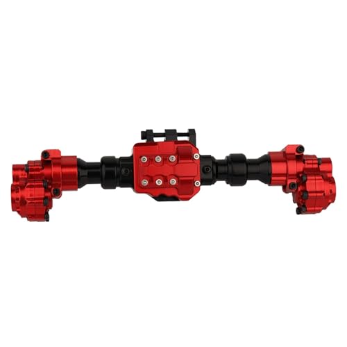 DAIHAOEE for TRX4 Aluminium Portal Vorne Mitte Hinterachse Gehäuse for 1/10 RC for Crawler TRX-4 for G500 Metall Upgrade Teile(Red Rear Axle 1p) von DAIHAOEE