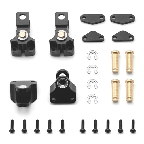 Stahl Stoßdämpfer Suspension Blattfeder Heben Lug Set for 1/14 for Tamiya RC Traktor Anhänger LKW Modell Auto Upgrade Teile(C) von DAIHAOEE