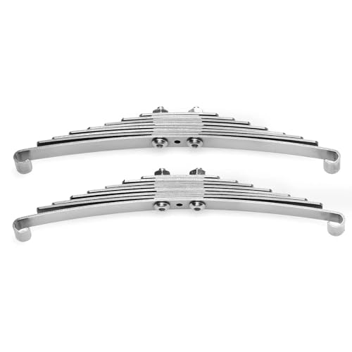Stahl Stoßdämpfer Suspension Blattfeder Heben Lug Set for 1/14 for Tamiya RC Traktor Anhänger LKW Modell Auto Upgrade Teile(D) von DAIHAOEE