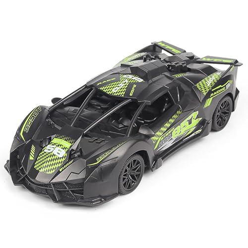 DAJASD Ferngesteuertes Auto, RC Auto Spielzeug, 2.4G Lamborghini RC Auto mit Fernbedienung, Sprühfunktion, 2 Aufladbarer Batterie Geschenke für Jungen Mädchen und Erwachsene Geschenk(Blau) von DAJASD