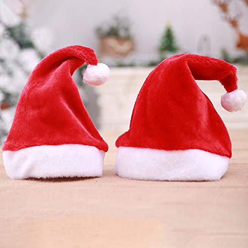 DAJASD LED Weihnachtsmütze, Plüsch Weihnachtsmütze, Nikolausmütze Rot, Nikolausmütze mit Leuchtendem Luces LED de Color für Weihnachten Partys Feiertage und Neujahrsgeschenk für Erwachsene Kinder DAJASD LED Weihnachtsmütze, Plüsch Weihnachtsmütze, Nikolausmütze Rot, Nikolausmütze mit Leuchtendem Luces LED de Color für Weihnachten Partys Feiertage und Neujahrsgeschenk für Erwachsene Kinder von DAJASD