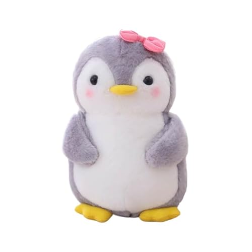 DAJASD Pinguin Kuscheltier Süß, 25 cm Pinguin Stofftier Plüschtier, Kuscheltier Pinguin, Plüschtier Pinguin, Stofftier zum Kuscheln & Spielen, Schmusetier Geschenke für Jungen Mädchen Kinder von DAJASD