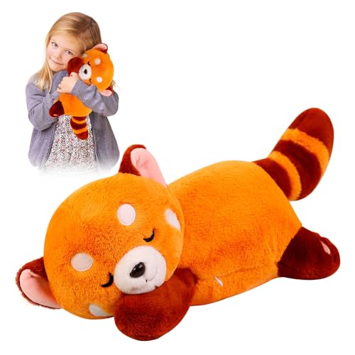 DAJASD Roter Panda Kuscheltier, 35cm Red Panda Plush, Kawaii Panda Plüschtier, Kuscheliger Panda Plüsch, Roter Panda Plüschtier, Panda Puppen Kissen Geschenke für Junge Mädchen Weihnachten Geburtstag DAJASD Roter Panda Kuscheltier, 35cm Red Panda Plush, Kawaii Panda Plüschtier, Kuscheliger Panda Plüsch, Roter Panda Plüschtier, Panda Puppen Kissen Geschenke für Junge Mädchen Weihnachten Geburtstag von DAJASD