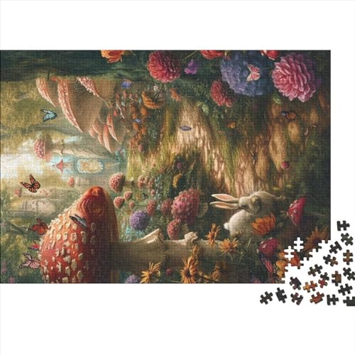 Magic Forest 300 Teile Puzzle Spielzeug Geschenk Familien-Puzzlespiel Fairy Tale World Für Erwachsenen Ab 14 Jahren Impossible Puzzle 300pcs (40x28cm) von DAKINCHERRY