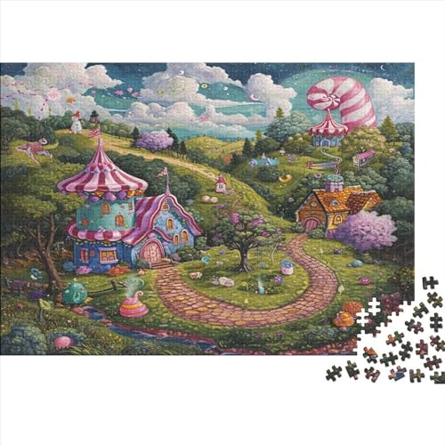 Road Trip 1000 Teile Puzzle Puzzle-Geschenk Familien-Puzzlespiel Secret Garden Familienspaß Impossible Puzzle 1000pcs (75x50cm) von DAKINCHERRY
