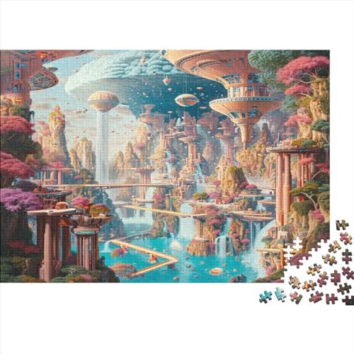 Underwater 1000 Teile Puzzle Spielzeug Geschenk Geschicklichkeitsspiel Für Erwachsene Und Kinder Impossible Puzzle 1000pcs (75x50cm) von DAKINCHERRY