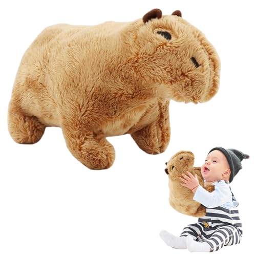 DALAETUS 1 Stück Simulation Capybara Plüschtier, Niedlichen Capybara Kuscheltier, 20cm Stofftier Super Weiche, Spielzeug Plüsch Realistisches, Geburtstagsgeschenk für Kinder DALAETUS 1 Stück Simulation Capybara Plüschtier, Niedlichen Capybara Kuscheltier, 20cm Stofftier Super Weiche, Spielzeug Plüsch Realistisches, Geburtstagsgeschenk für Kinder von DALAETUS
