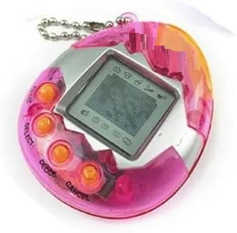 DALOCA Virtuelles Tier geeignet für Tamagotchi - Tamagotchi - 168 VIRTUELLE TIERE Virtuelles elektronisches Tier mit Bildschirm, 3 Tasten und Spielen (Rosa) von DALOCA