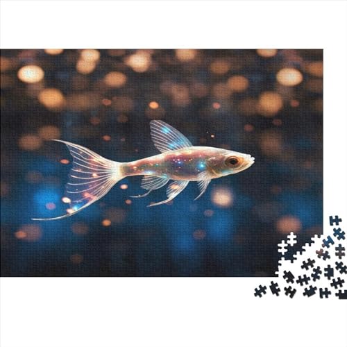 SarahEvans_A_Flying_Fish_Fairy_Light_Soft_Focus_Photography_Sur_943452b7-feef-4af3-a736-029cde9fb961 500 Teile Puzzle Erwachsene Puzzel Impossible Puzzle Herausforderndes Spaß Familien Puzzles Gesch von DALWI