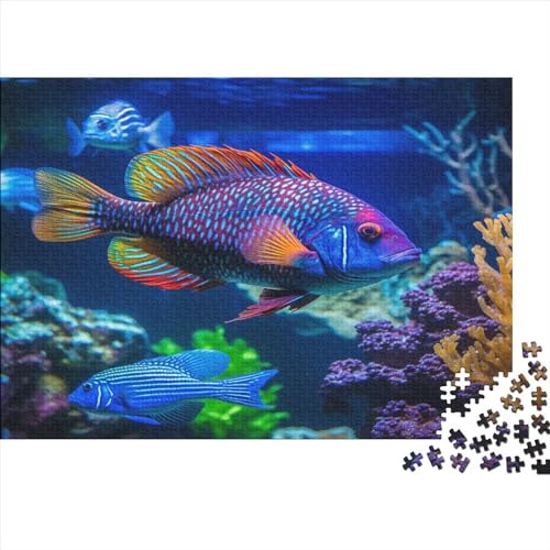 Tygogrel_All_Kinds_of_Gorgeous_Tropical_Fish_Swim_in_The_Pool_o_c4614227-8067-48ae-9999-9283cf6e80f6 1000 Teile Puzzle Erwachsene Puzzel Impossible Puzzle Für Die Ganze Familie Home Dekoration Puzzle von DALWI