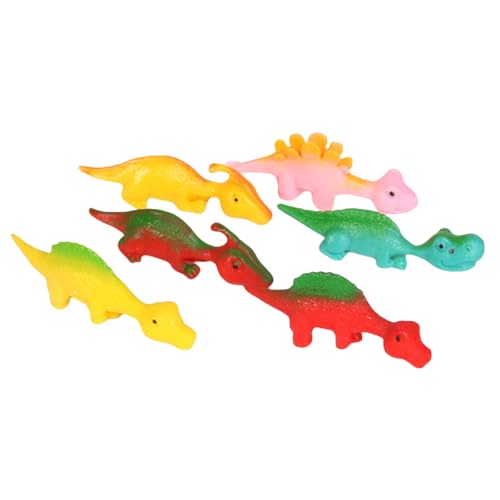 Dinosaurier-Fingerspielzeug,Fingerspielzeug in Dinosaurierform - Spielzeug zum Stressabbau für Kinder, Jugendliche und Erwachsene, dehnbares Spielzeug für Geburtstage und Partys, fliegendes Dalynn von DALYNN