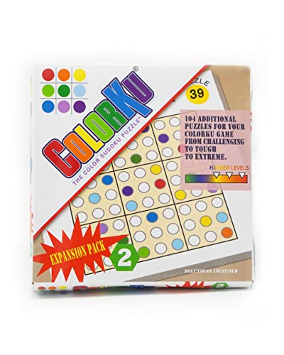 DAM ColorKu Expansion Pack - Harder Levels (104 Stück, 36+) von DAM
