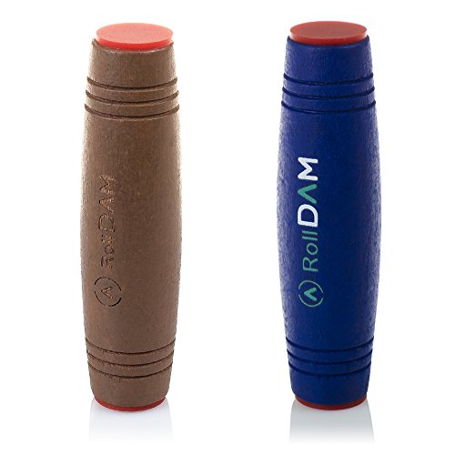 DAM – Pack mokuru Roll Anti-Stress-Holz zur Verbesserung Geschick und Reflexe, Farbe Brown/Marine (dmpm067) von DAM