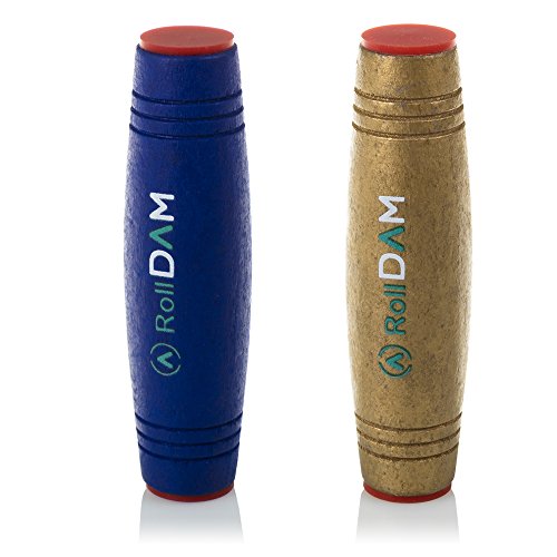 DAM – Pack mokuru Roll Anti-Stress-Holz zur Verbesserung Geschick und Reflexe, Farbe Marine/Gold (dmpm102) von DAM