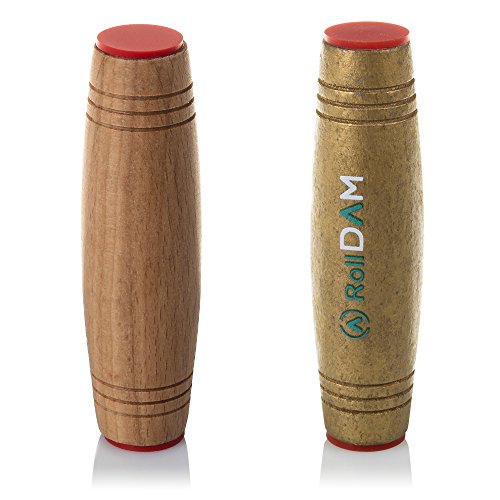DAM – Pack mokuru Roll Anti-Stress-Holz zur Verbesserung Geschick und Reflexe, Farbe Wood/Gold (dmpm077) von DAM