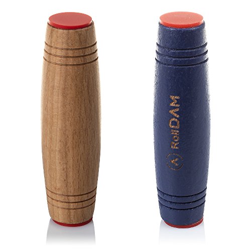DAM – Pack mokuru Roll Anti-Stress-Holz zur Verbesserung Geschick und Reflexe, Farbe Wood/Marine Blue (dmpm074) von DAM