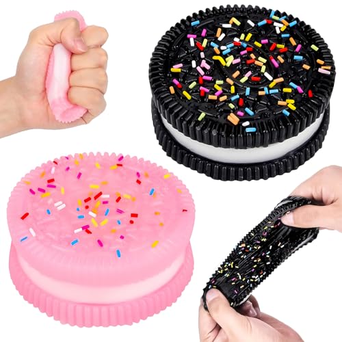 2 Stück Squishy Anti Stress Spielzeug Keks, Fufu Squishy, Taba Squishy, Ultraweiches Keks Dekompressions Entlüftungsspielzeug, Squeeze Toy für Stressabbau, Fidgets Spielzeug für Kinder Erwachsene(B) 2 Stück Squishy Anti Stress Spielzeug Keks, Fufu Squishy, Taba Squishy, Ultraweiches Keks Dekompressions Entlüftungsspielzeug, Squeeze Toy für Stressabbau, Fidgets Spielzeug für Kinder Erwachsene(B) von DAMIGHT