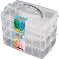 Hama 6750 - Sortierbox für Bügelperlen und Zubehör, groß, 19x15x24cm von DAN