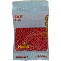 HAMA DIY Bügelperlen Mini 10+, ca. 2000 Stück, Kirschrot HAMA DIY Bügelperlen Mini 10+, ca. 2000 Stück, Kirschrot von DAN