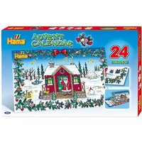Hama 3040 - Adventskalender 5000 Midi-Perlen von DAN
