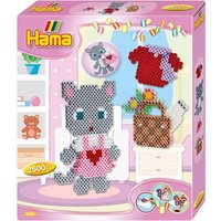 Hama 3254 - Geschenkpackung Anziehkatze mit ca. 2500 Midi-Bügelperlen, Stiftplatte und Zubehör Hama 3254 - Geschenkpackung Anziehkatze mit ca. 2500 Midi-Bügelperlen, Stiftplatte und Zubehör von DAN