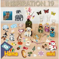 Hama 399-19 - Inspiration-Heft 19, Vorlagen-Heft und Bastelideen für Mini-Bügelperlen von DAN