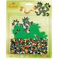 Hama 4211 - Drache, Bügelperlen midi, 1100 Stück von DAN