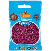 Hama 501-82 - Beutel mit Mini Bügelperlen Pflaume, 2000 Stück von DAN