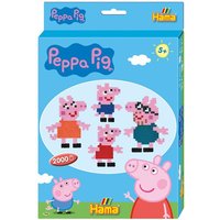 Hama 7965 - Kleine Geschenkpackung Peppa Pig, Bügelperlen midi, 2000 Stück von Dan Import