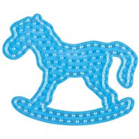 Hama 8221 - Stiftplatte Schaukelpferd für Maxi-Bügelperlen, transparent Hama 8221 - Stiftplatte Schaukelpferd für Maxi-Bügelperlen, transparent von DAN