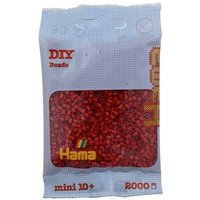 Hama - Mini-Perlen, 2000 Stück Mittelrot Hama - Mini-Perlen, 2000 Stück Mittelrot von DAN
