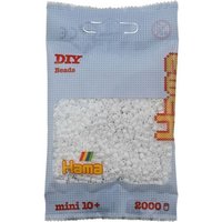 Hama - Mini-Perlen, 2000 Stück Weiß von DAN