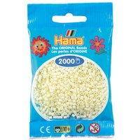 Hama - Mini-Perlen, 2000 Stück creme von DAN