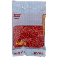Hama - Mini-Perlen, 2000 Stück rot Hama - Mini-Perlen, 2000 Stück rot von DAN