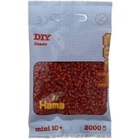 Hama - Mini-Perlen, 2000 Stück rotbraun Hama - Mini-Perlen, 2000 Stück rotbraun von DAN