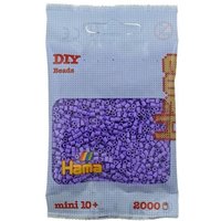 Hama - Mini-Perlen 2000 Stück pastell-lila Hama - Mini-Perlen 2000 Stück pastell-lila von DAN