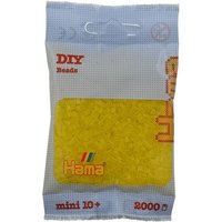 Hama - Mini-Perlen 2000 Stück transparent/gelb Hama - Mini-Perlen 2000 Stück transparent/gelb von DAN