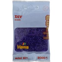 Hama - Mini-Perlen 2000 Stück transparent/lila Hama - Mini-Perlen 2000 Stück transparent/lila von DAN