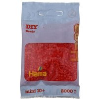 Hama - Mini-Perlen 2000 Stück transparent/rot Hama - Mini-Perlen 2000 Stück transparent/rot von DAN