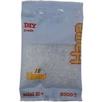 Hama - Mini-Perlen 2000 Stück transparent/weiß Hama - Mini-Perlen 2000 Stück transparent/weiß von DAN