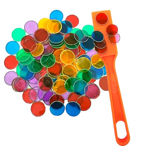 DAOOZHU Magnetische Stäbe und 100 Bingo Chips Set,für Bingospiel und Magnet Spiel DAOOZHU Magnetische Stäbe und 100 Bingo Chips Set,für Bingospiel und Magnet Spiel von DAOOZHU