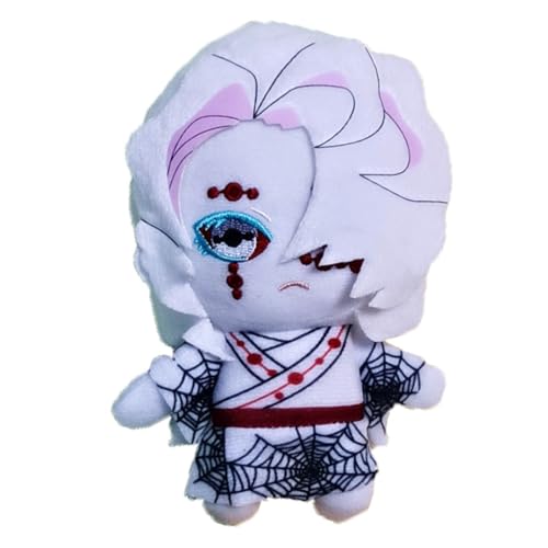DAOWIN Ghost Killing Plüsch Puppe Niedliche Charaktere Plüsch Spielzeug Anime Plüsch Tasche Anhänger Geburtstag Party Dekorationen, 5.91 Inches/15cm (Rui) von DAOWIN