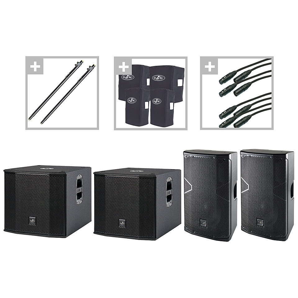 DAS Audio Altea two15 two12 Aktiv-PA-Set DAS Audio Altea two15 two12 Aktiv-PA-Set von DAS Audio
