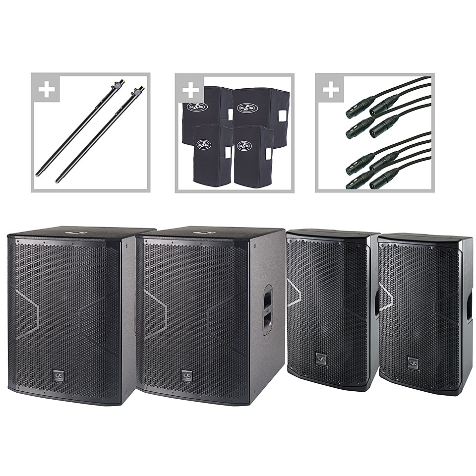 DAS Audio Altea two18 two12 Aktiv-PA-Set DAS Audio Altea two18 two12 Aktiv-PA-Set von DAS Audio