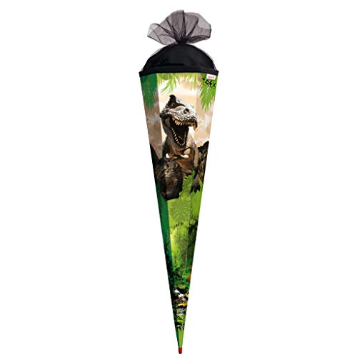 Roth Schultüte Tyrannosaurus 100 cm eckig Verschluß: Tüll mit Roth Spitze von DAS Produkt Roth Schultüte Tyrannosaurus 100 cm eckig Verschluß: Tüll mit Roth Spitze