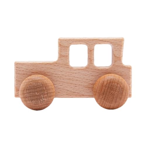 DASHIELL Fahrzeugspielzeug aus Holz,Automodelle aus Holz - Trägheitsautomodelle für Kinder - Tragbare Spielzeugautos für Jungen und Mädchen, niedliche Fahrzeugspielzeuge zur Verbesserung der von DASHIELL